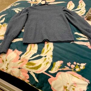 Love tree great fun puff sleeve sweater